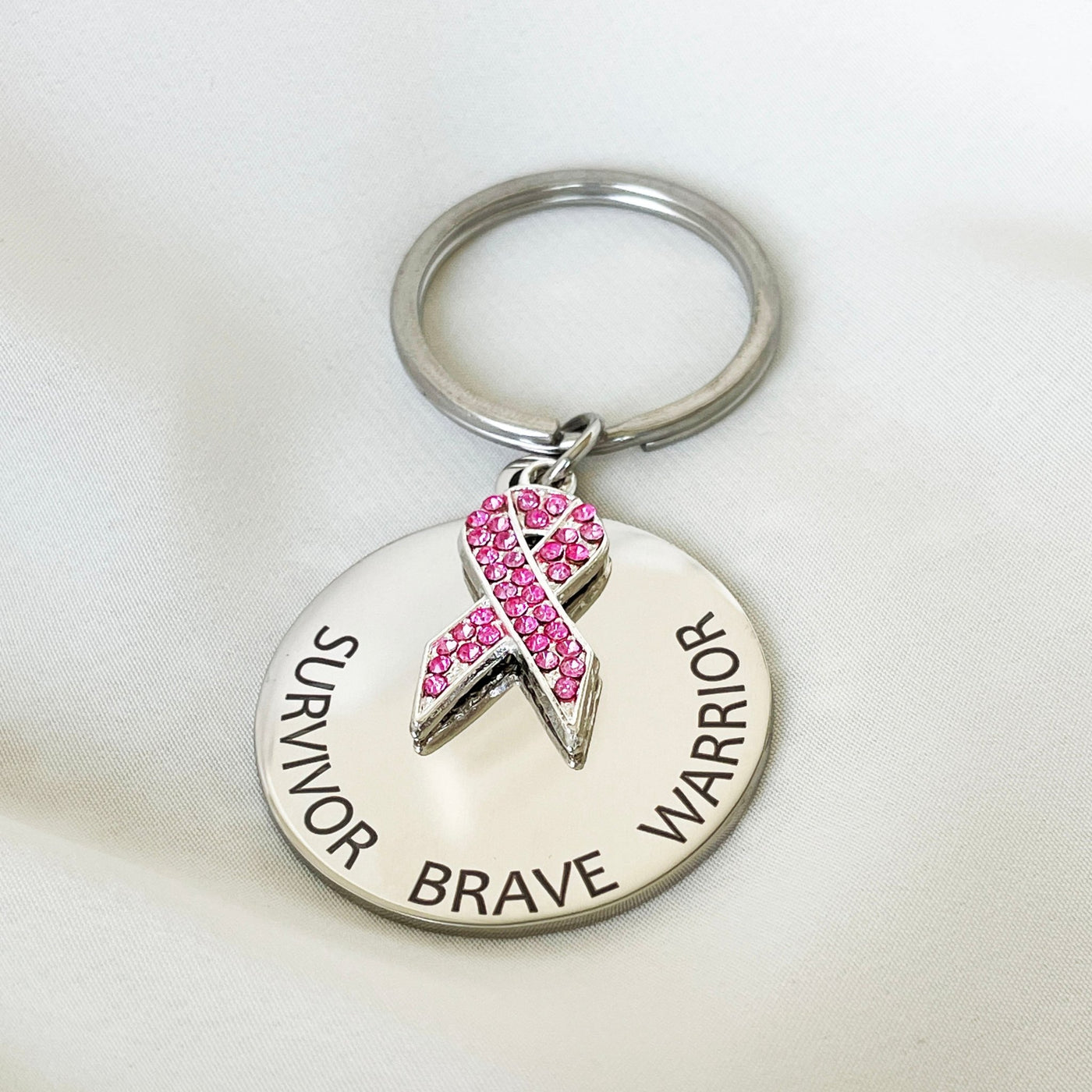 Personalised Cancer Survivor Keychain