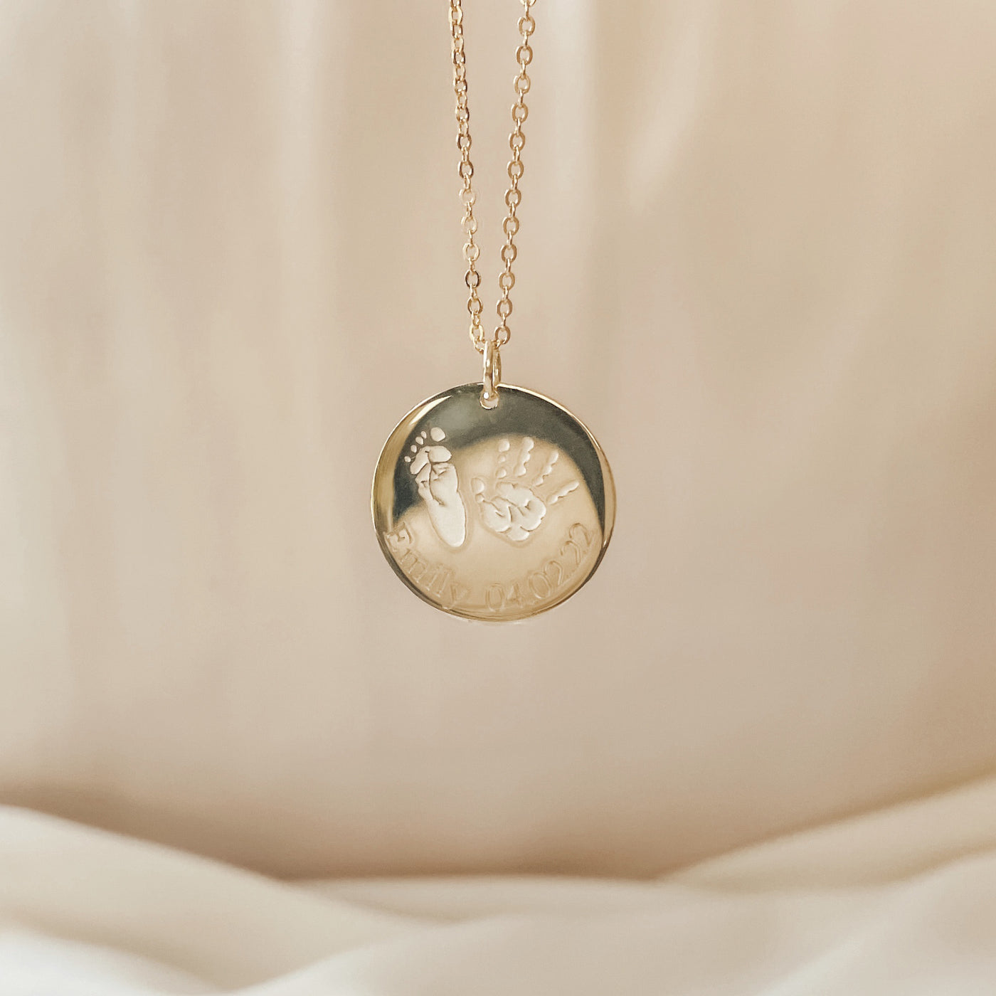 GOLD & ROSE GOLD CIRCLE NECKLACE | forever imprint jewellery