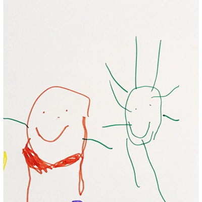 Your Child's Drawing Keyring