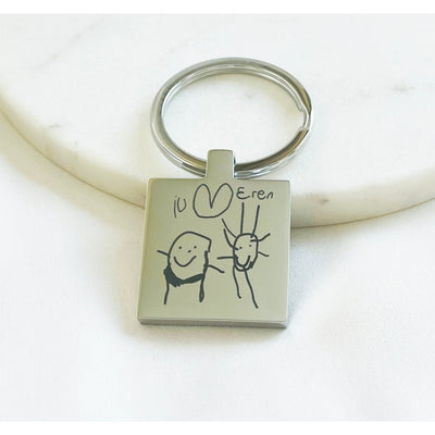 Your Child's Drawing Keyring