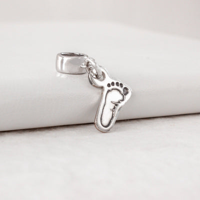 PERSONALIZED CUTOUT HANDPRINT OR FOOTPRINT PANDORA CHARM | forever imprint jewellery