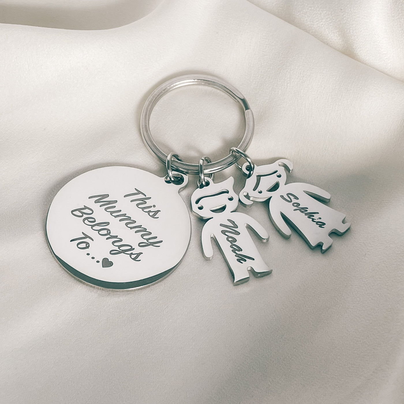 This Mummy Belongs To Personalized Keychain